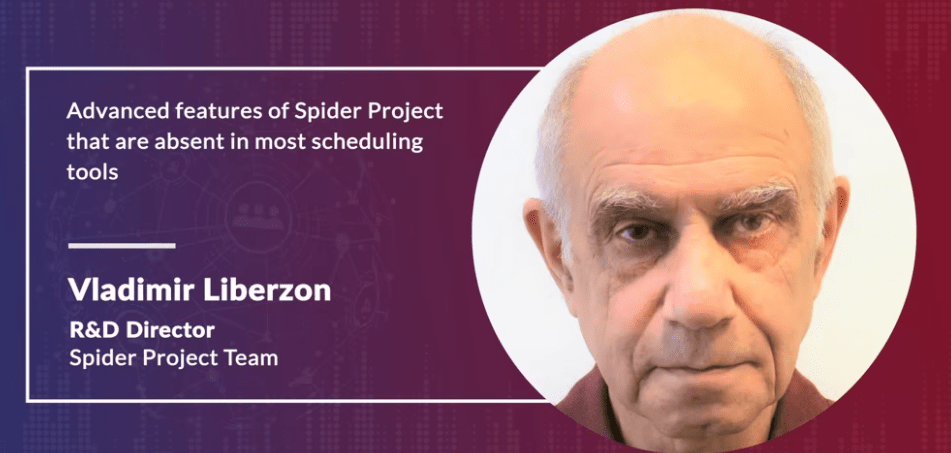 Advanced features of Spider Project that are absent in most scheduling tools