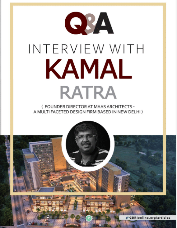 Interview with AR. KAMAL RATRA