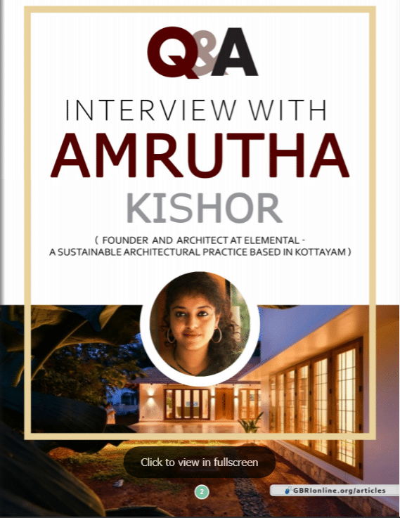 Interview with Ar Amrutha Kishor