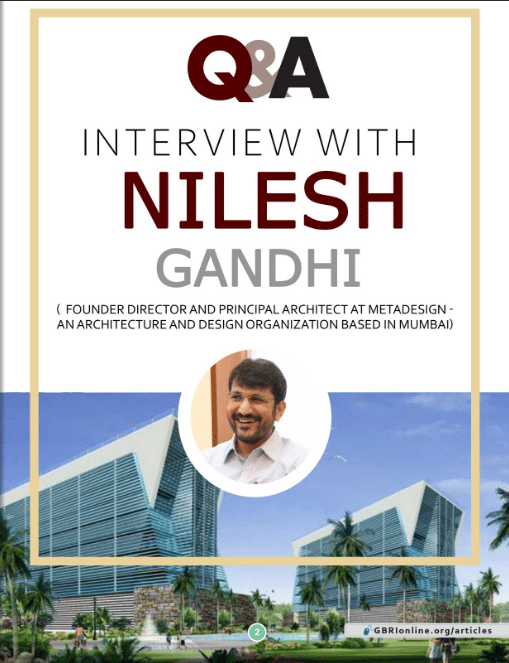Interview with Ar.Nilesh Gandhi