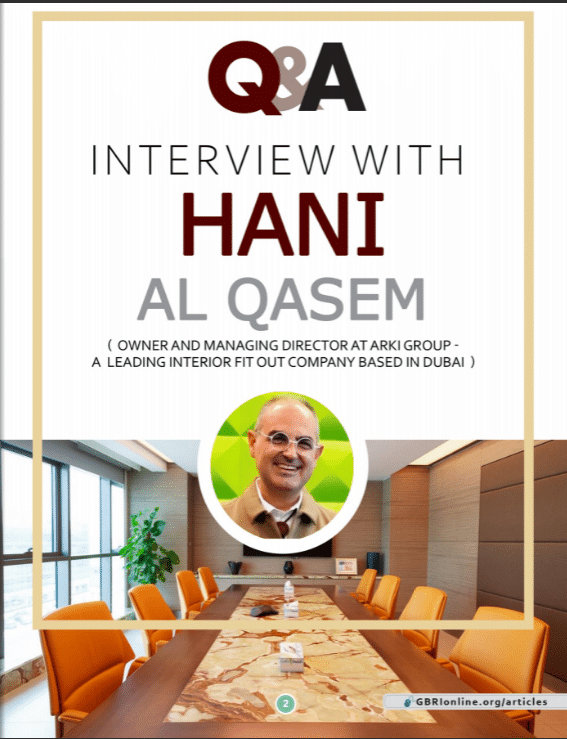 Interview with Mr.Hani Al-Qasem