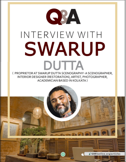 Interview with Swarup Dutta