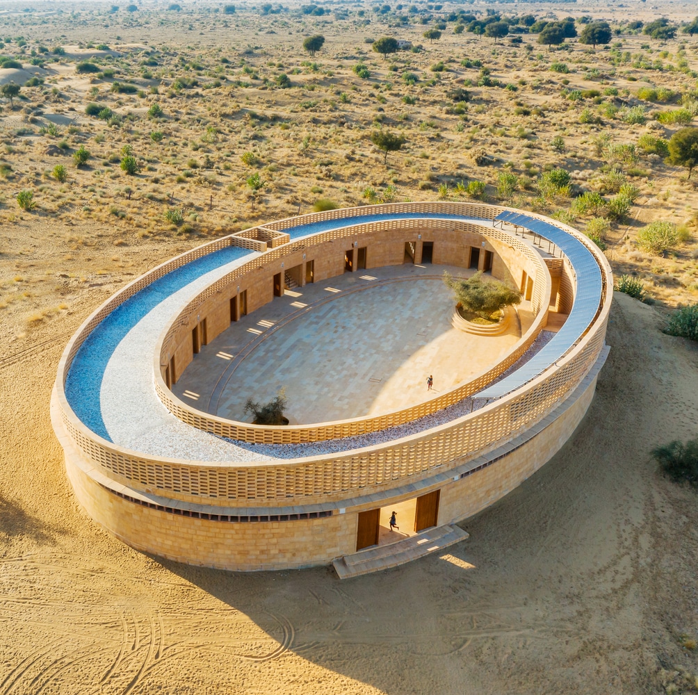 Indian Eco-School Its Unique Sustainable Design Is An Architectural Marvel