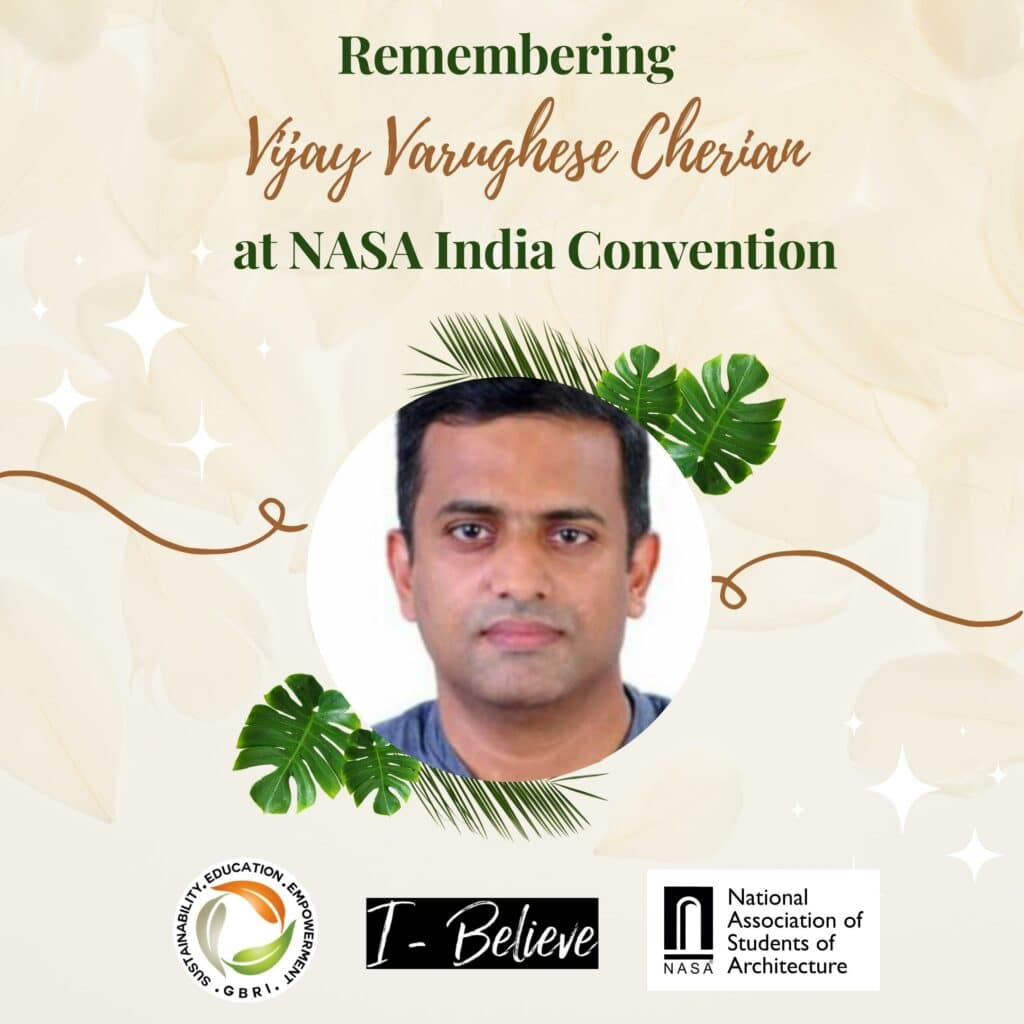 Vijay Varughese Scholarship at NASA India Convention