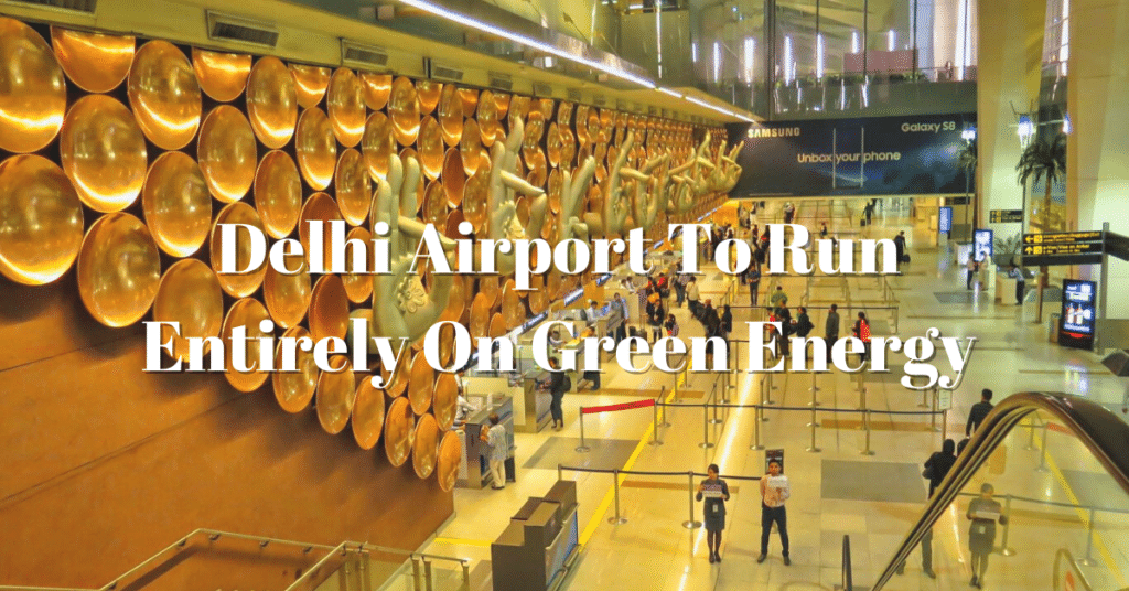 Delhi Airport To Run Entirely On Green Energy