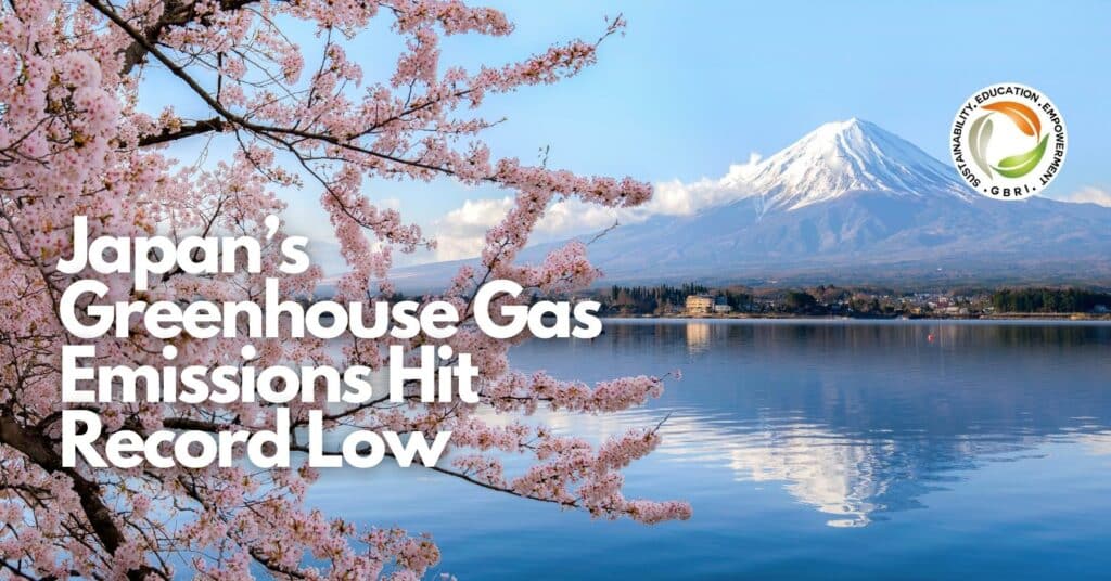 Japan’s Greenhouse Gas Emissions Hit Record Low