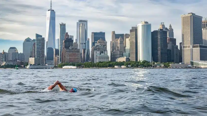 Lewis Pugh's Epic Hudson Swim 4