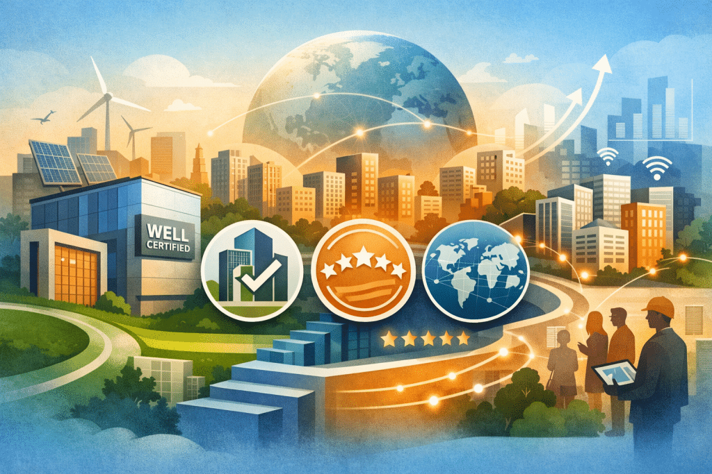 WELL Certification, WELL Ratings, and WELL at Scale Understanding Pathways for Health Across Buildings and Portfolios